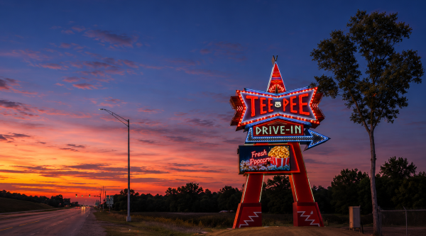 Tee Pee Drive-In Theater