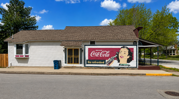Coca-Cola Ghost Mural