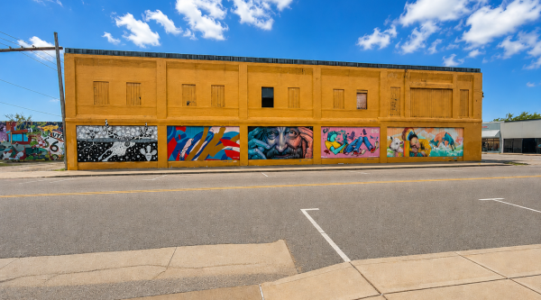 Eclectic Alley Mural Panels