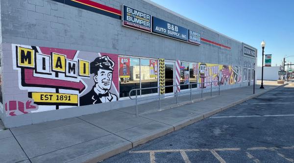 Bumper to Bumper - Route 66 Mural