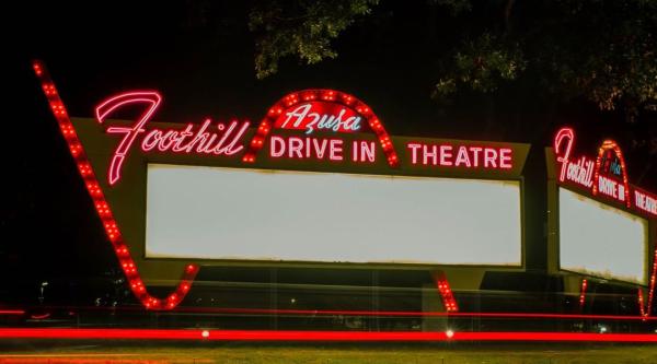 Foothill Drive In Sign