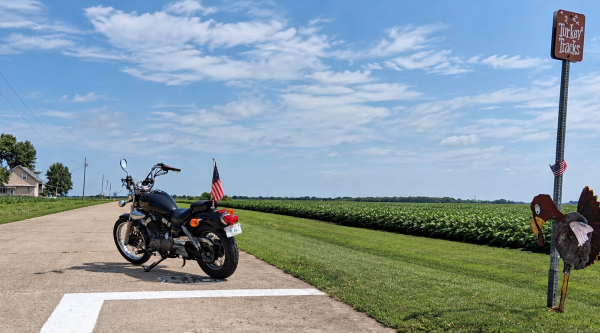 Turkey Tracks on Route 66