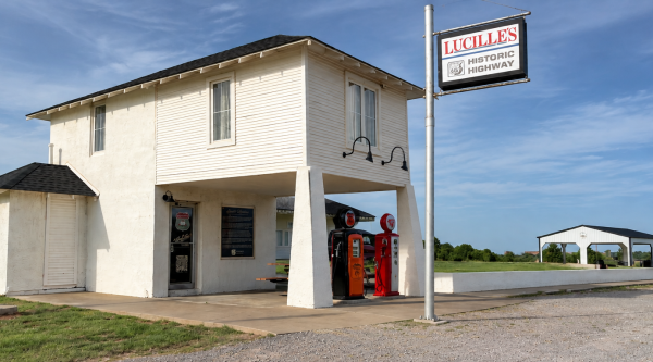 Lucille’s Historic Highway Gas Station