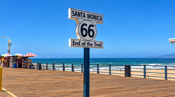 Route 66 End of the Trail