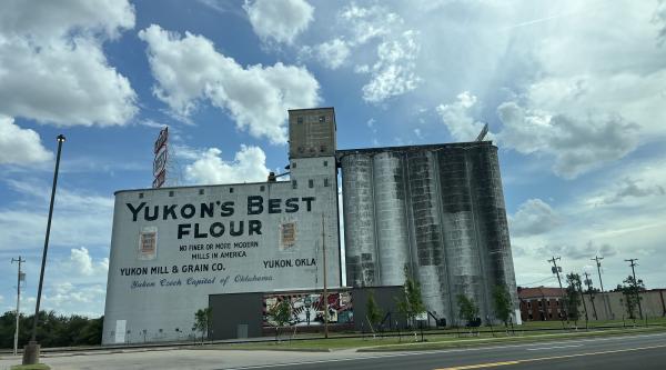 Yukon's Best Flour Sign