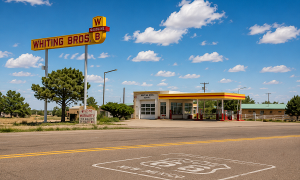 Whiting Bros Sign