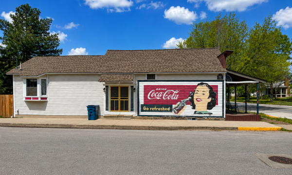 Coca-Cola Ghost Mural