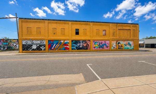 Eclectic Alley Mural Panels