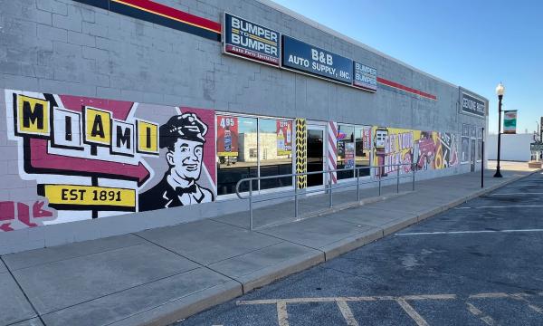 Bumper to Bumper - Route 66 Mural