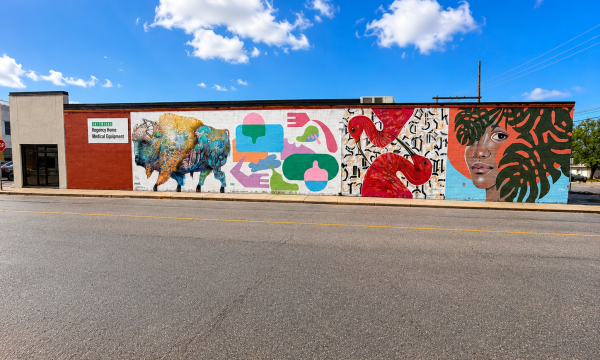 INTEGRIS Health Collective Mural Wall