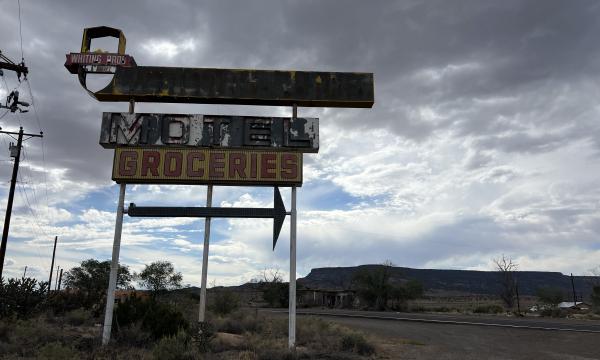 Whiting Bros Motel & Gas Station Ruins