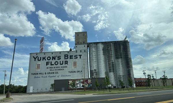 Yukon's Best Flour Sign