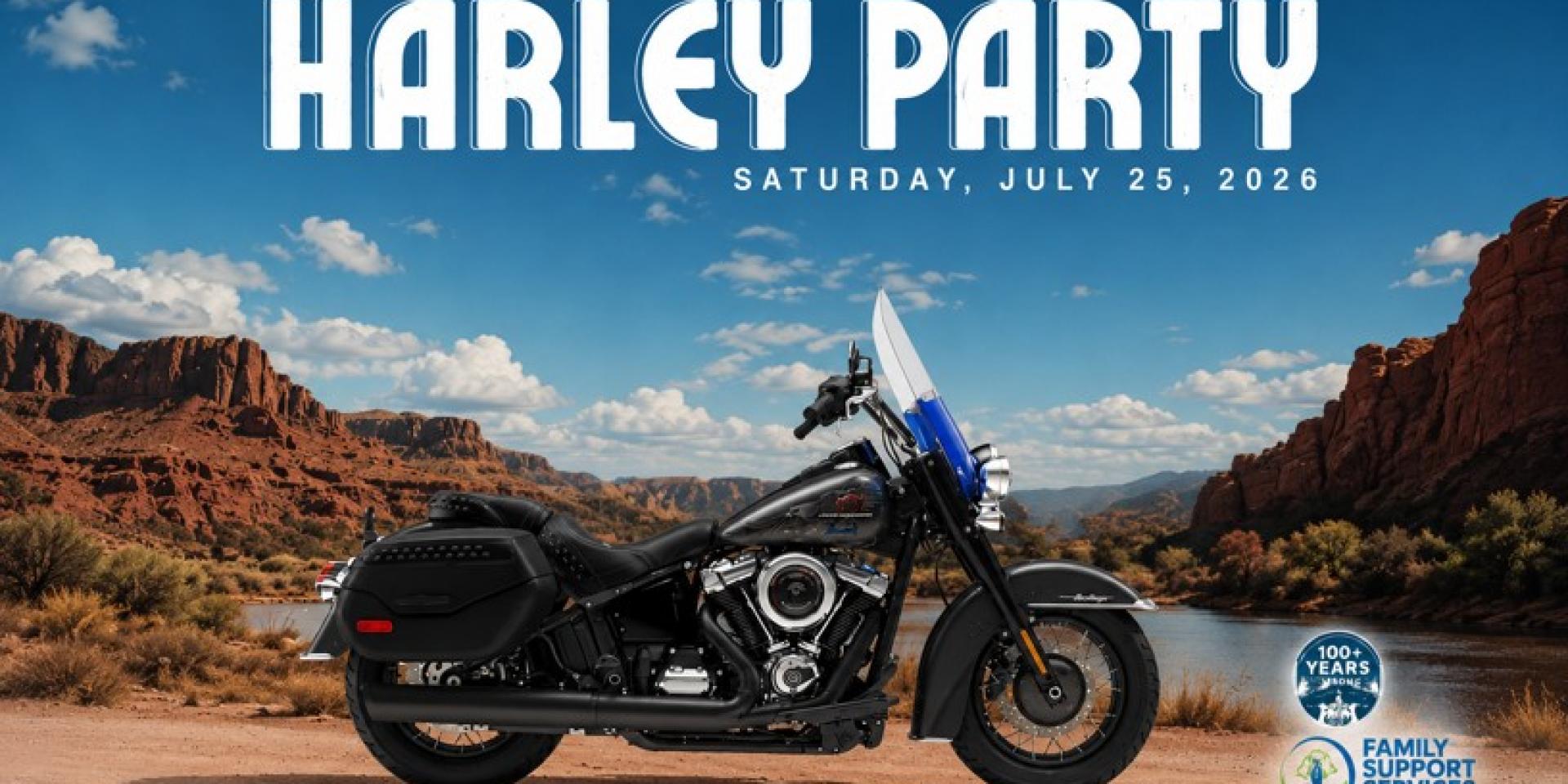 Harley Party and Harley Party Fun Run