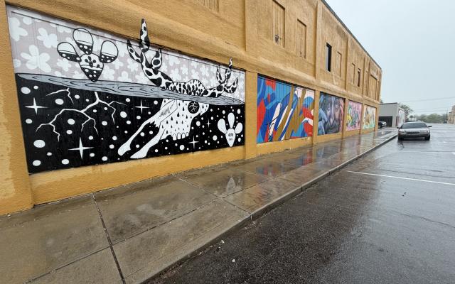 Eclectic Alley Mural Panels