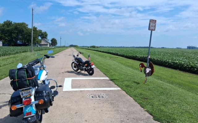 Turkey Tracks on Route 66
