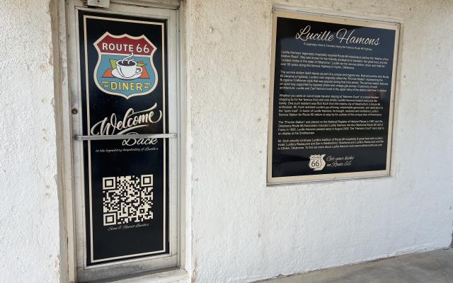 Lucille’s Historic Highway Gas Station