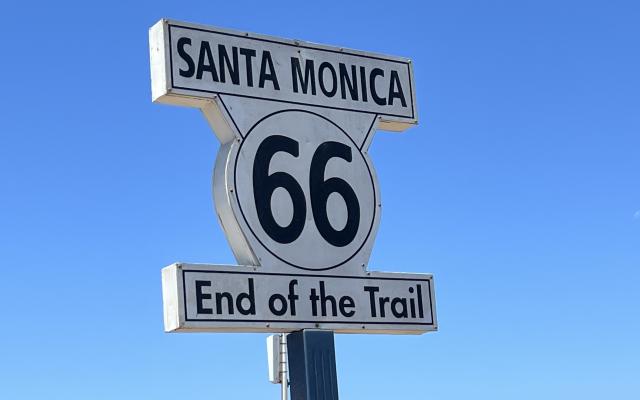 Route 66 End of the Trail