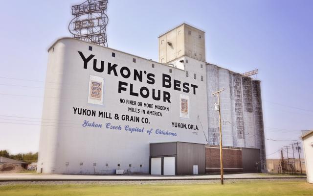 Yukon's Best Flour Sign