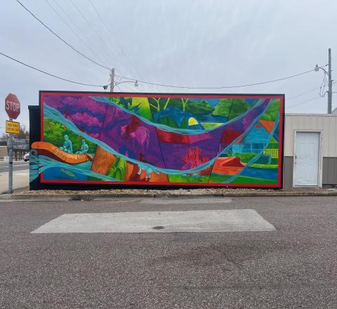 The River Mural