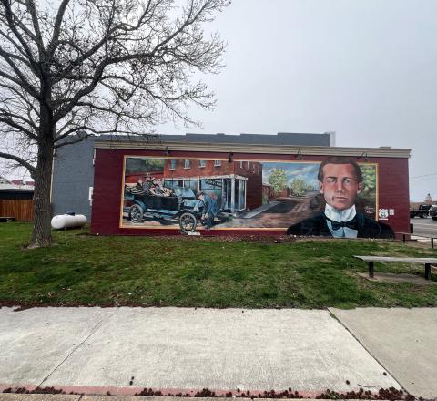 People's Bank Mural