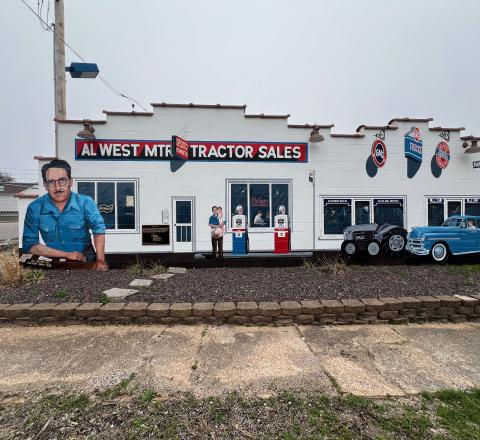 Al West Mural
