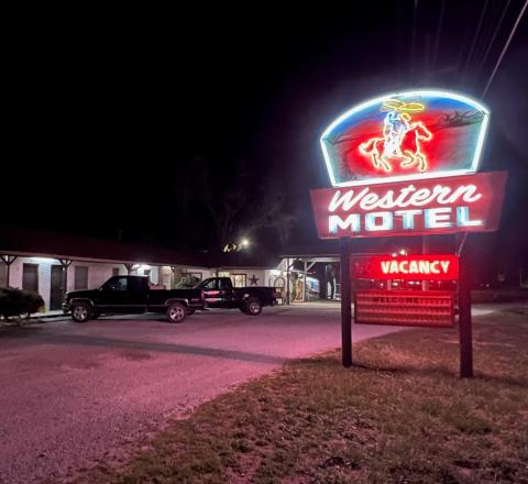 Western Motel Photo Op