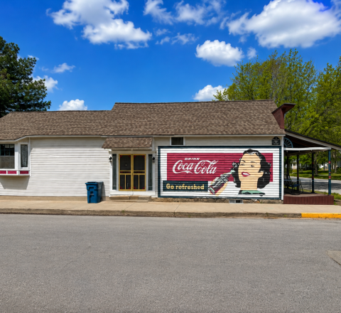 Coca-Cola Ghost Mural