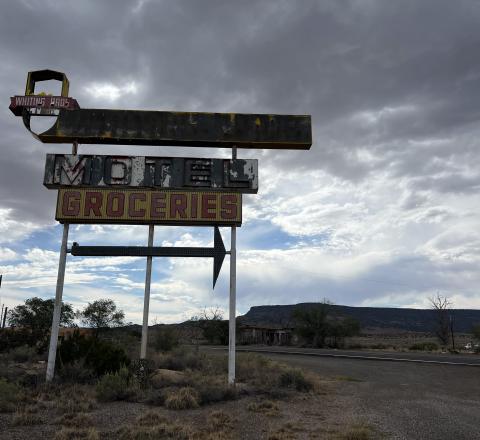 Whiting Bros Sign