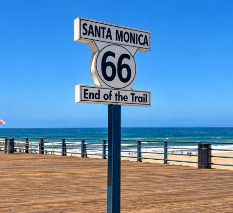 Route 66 End of the Trail