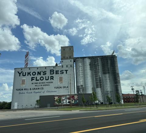 Yukon's Best Flour Sign