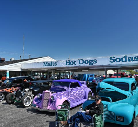 Polk-A-Dot Drive In