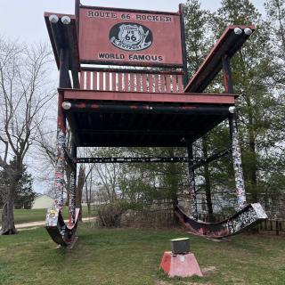 World's 2nd Largest Rocking Chair