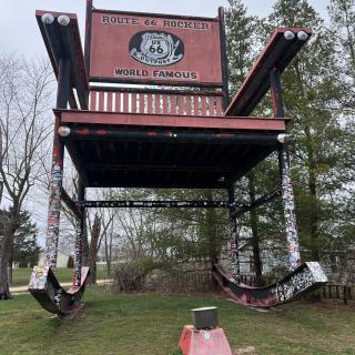 World's 2nd Largest Rocking Chair