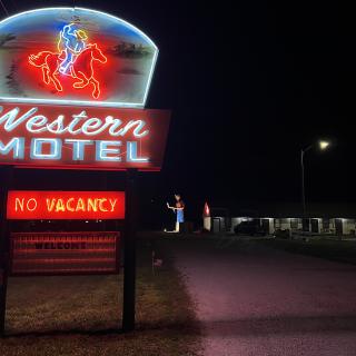 Western Motel Photo Op