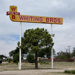 Whiting Bros Sign