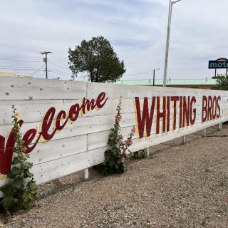 Whiting Bros Sign