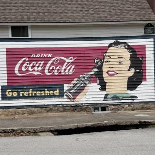 Coca-Cola Ghost Mural