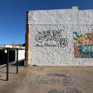 Donkey’s Den Mural Wall