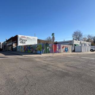 2nd & Main Route 66 Fence Mural