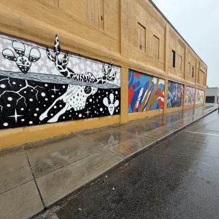 Eclectic Alley Mural Panels