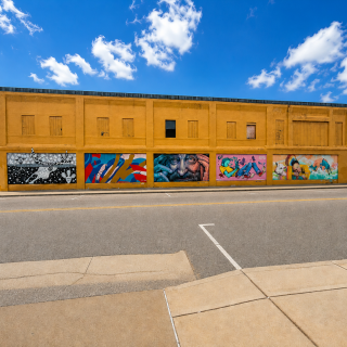 Eclectic Alley Mural Panels
