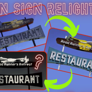 Road Runner's Retreat Sign