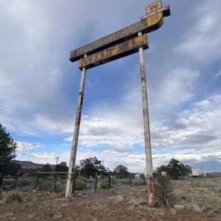 Whiting Bros Motel Sign - NM