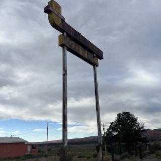 Whiting Bros Motel Sign - NM