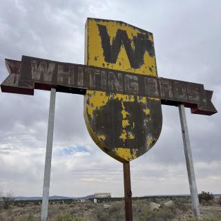 Whiting Bros Sign