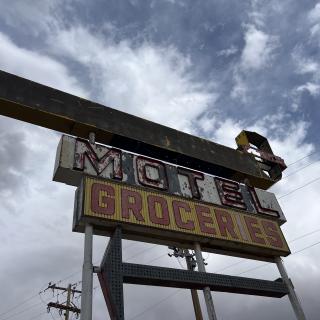 Whiting Bros Motel & Gas Station Ruins